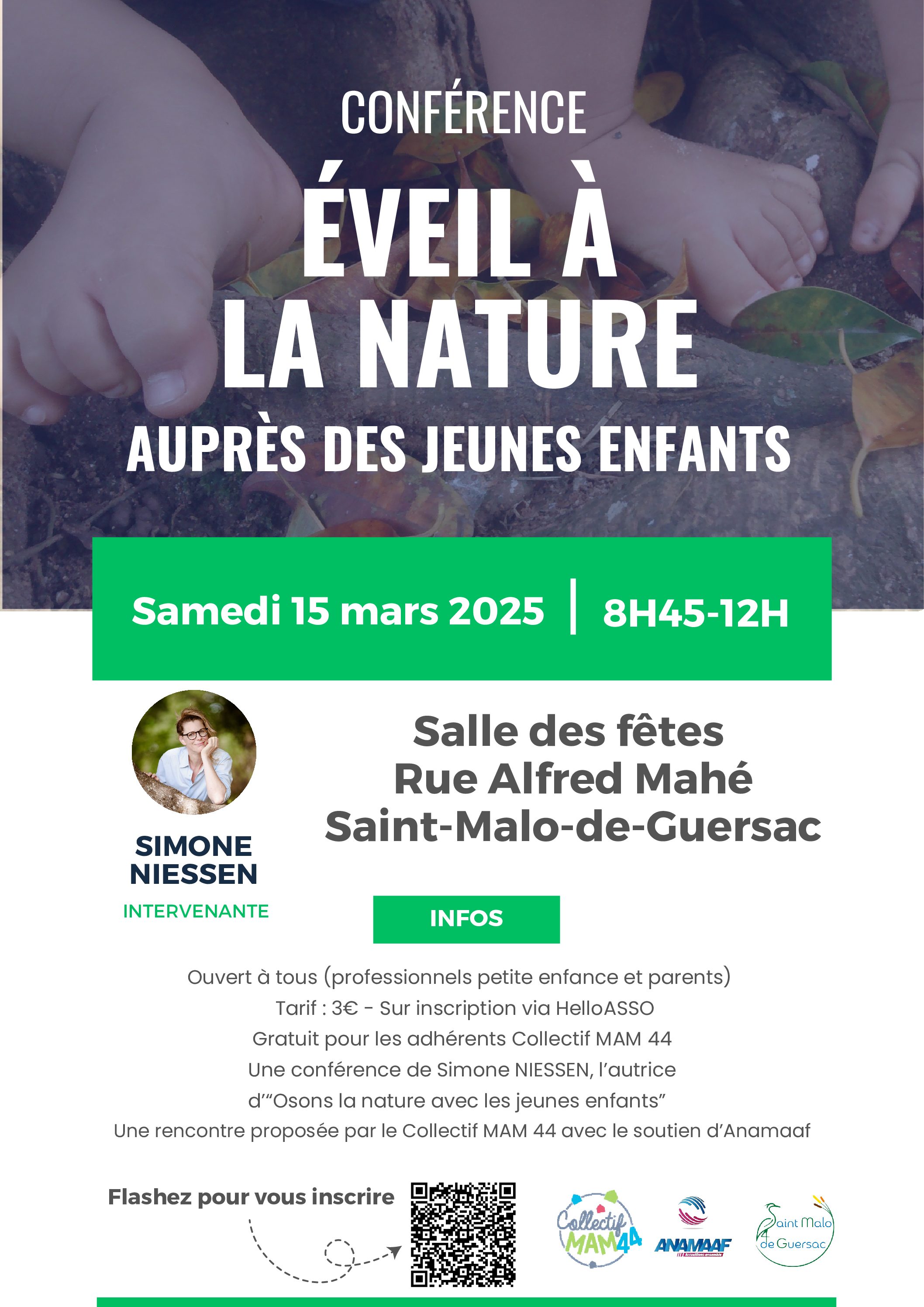 Conférence “Eveil à la nature” avec Simone Niessen